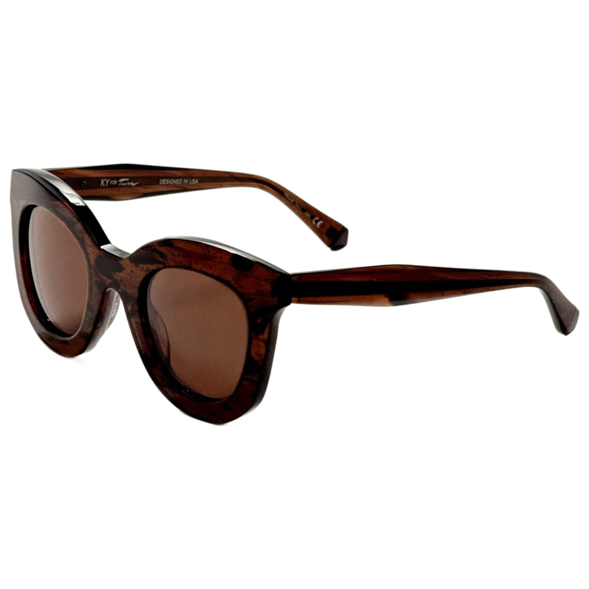 Kate Young Women's Sunglasses K533-DBR-47