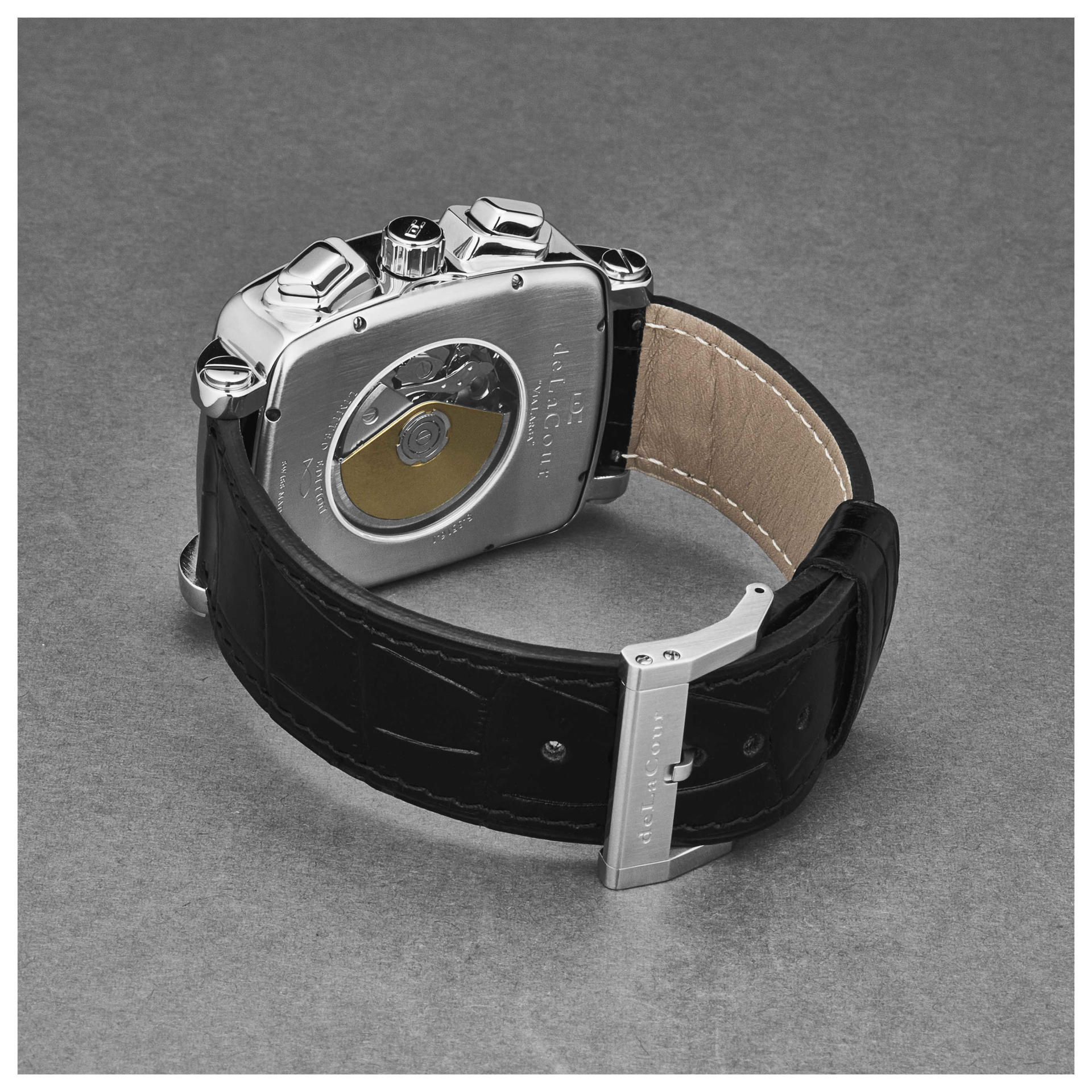 DeLaCour Men's Watch WAST1026-BLU 2