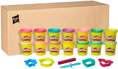 Play-Doh Sparkle and Bright 14 Pack, Non-Toxic Modeling Compound, 3-Oz Cans, Back to School Classroom Supplies, Preschool Toys, Ages 3+ (Amazon Exclusive) 3
