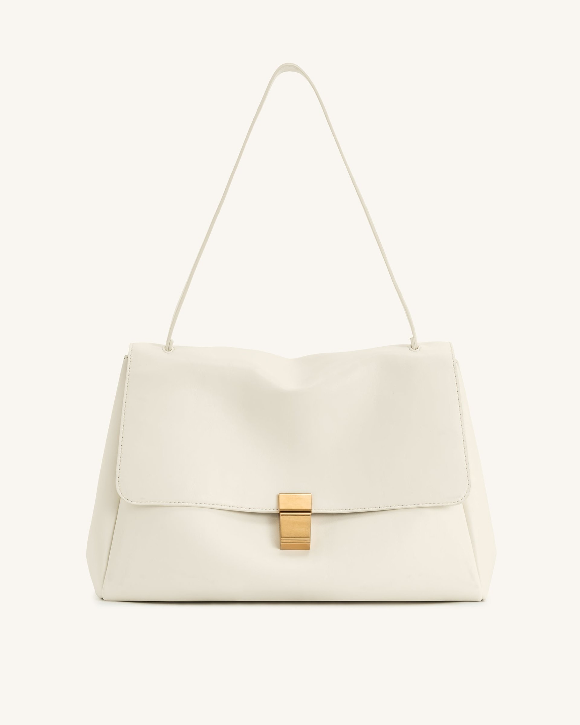 Hilary Shoulder Bag - White