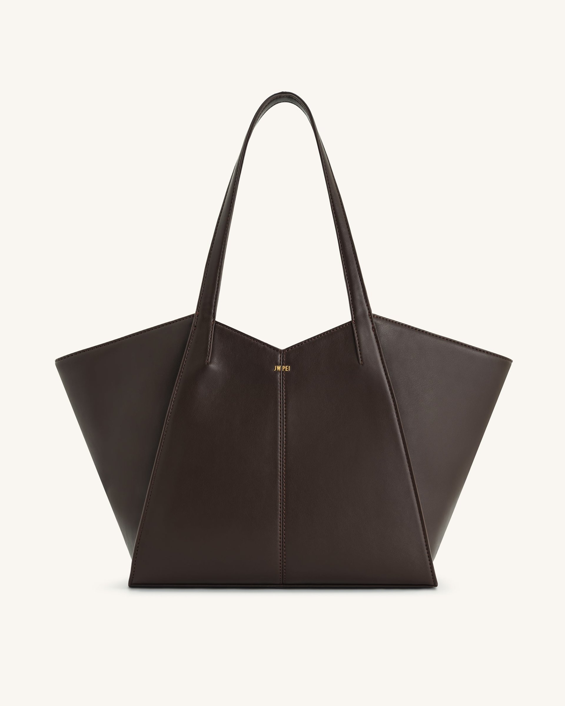 Kiana Large Capacity Tote Bag - Caramel