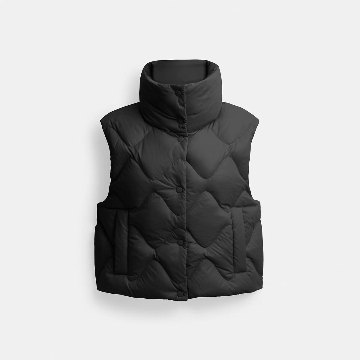 Quilted Vest In Recycled Polyamide