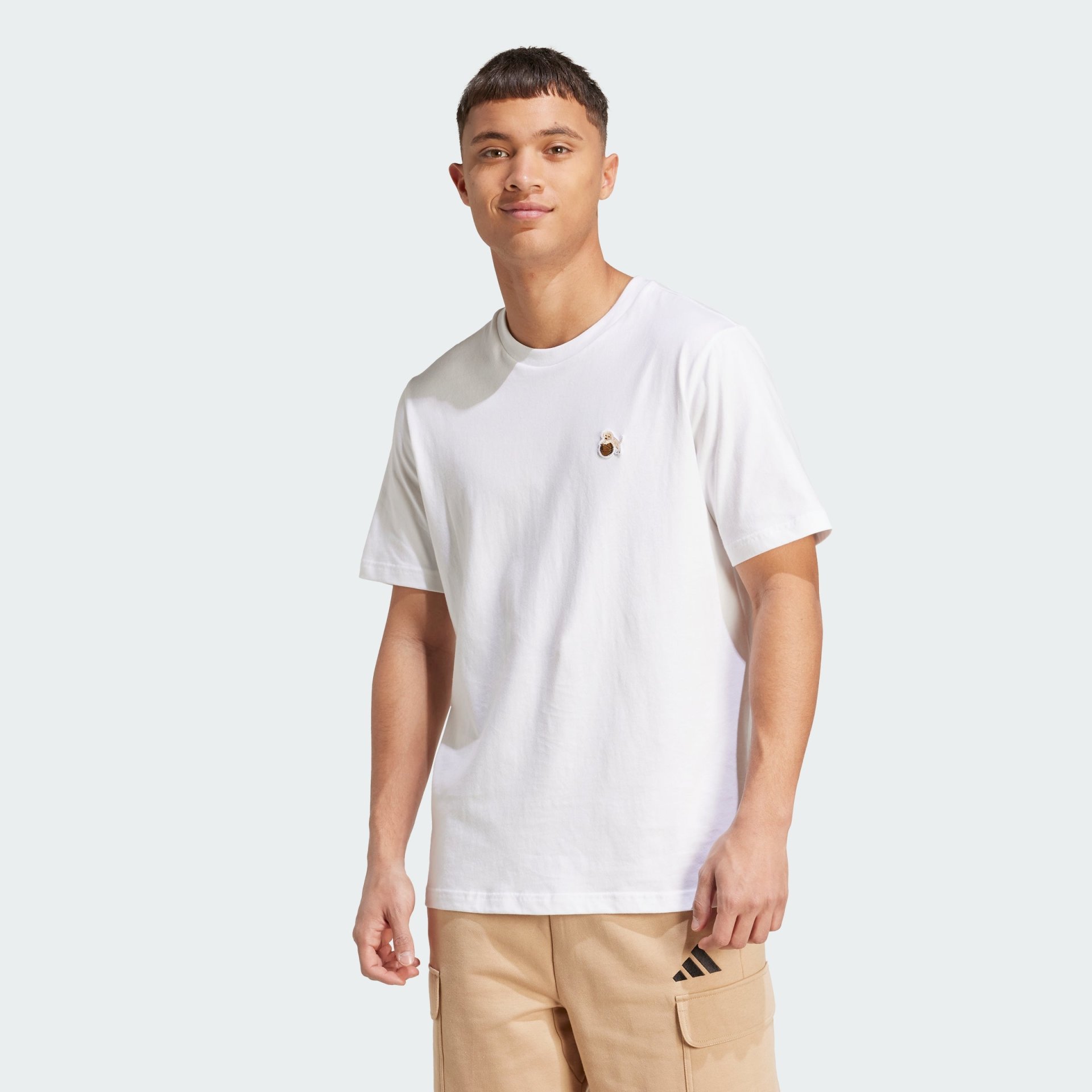 Adidas Dog Hoop Patch Graphic Tee Men