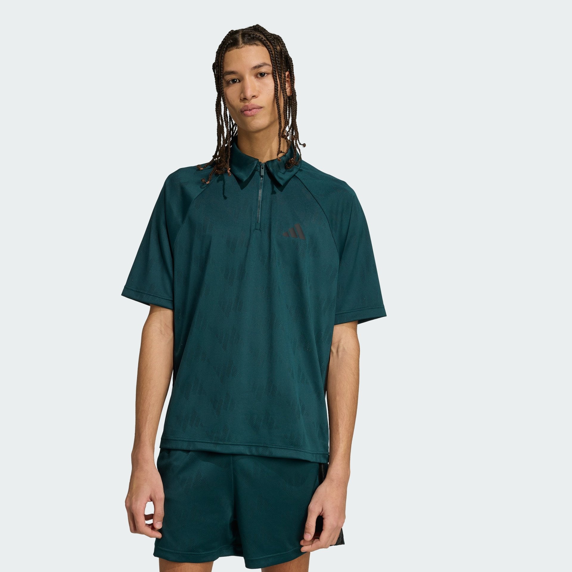 Adidas Stadium Jacquard Polo Tee Men