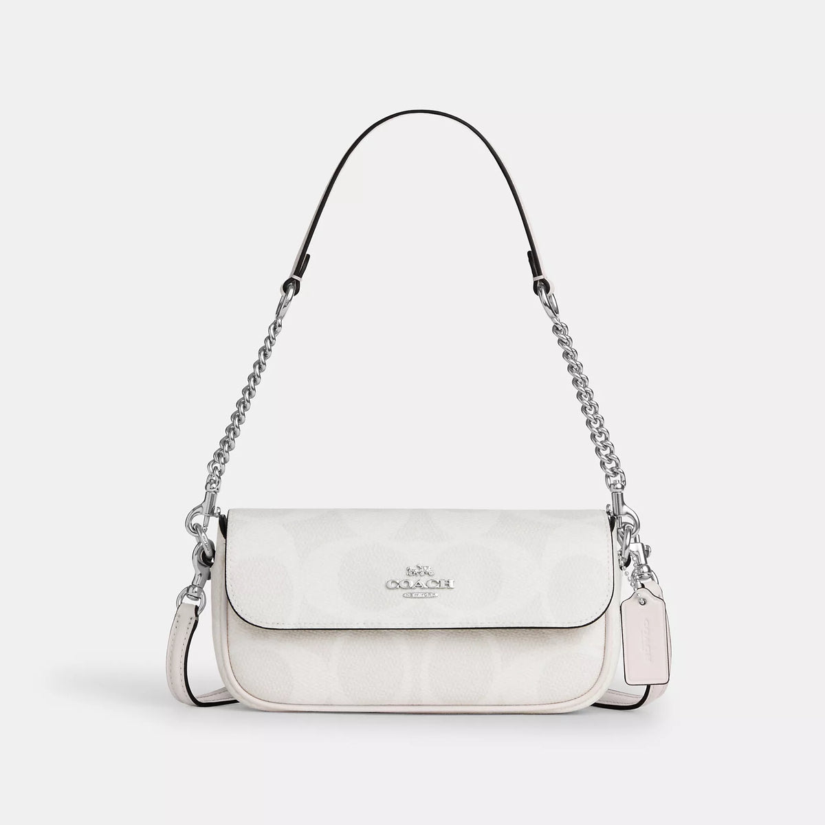 Hailey Flap Bag In Signature Canvas