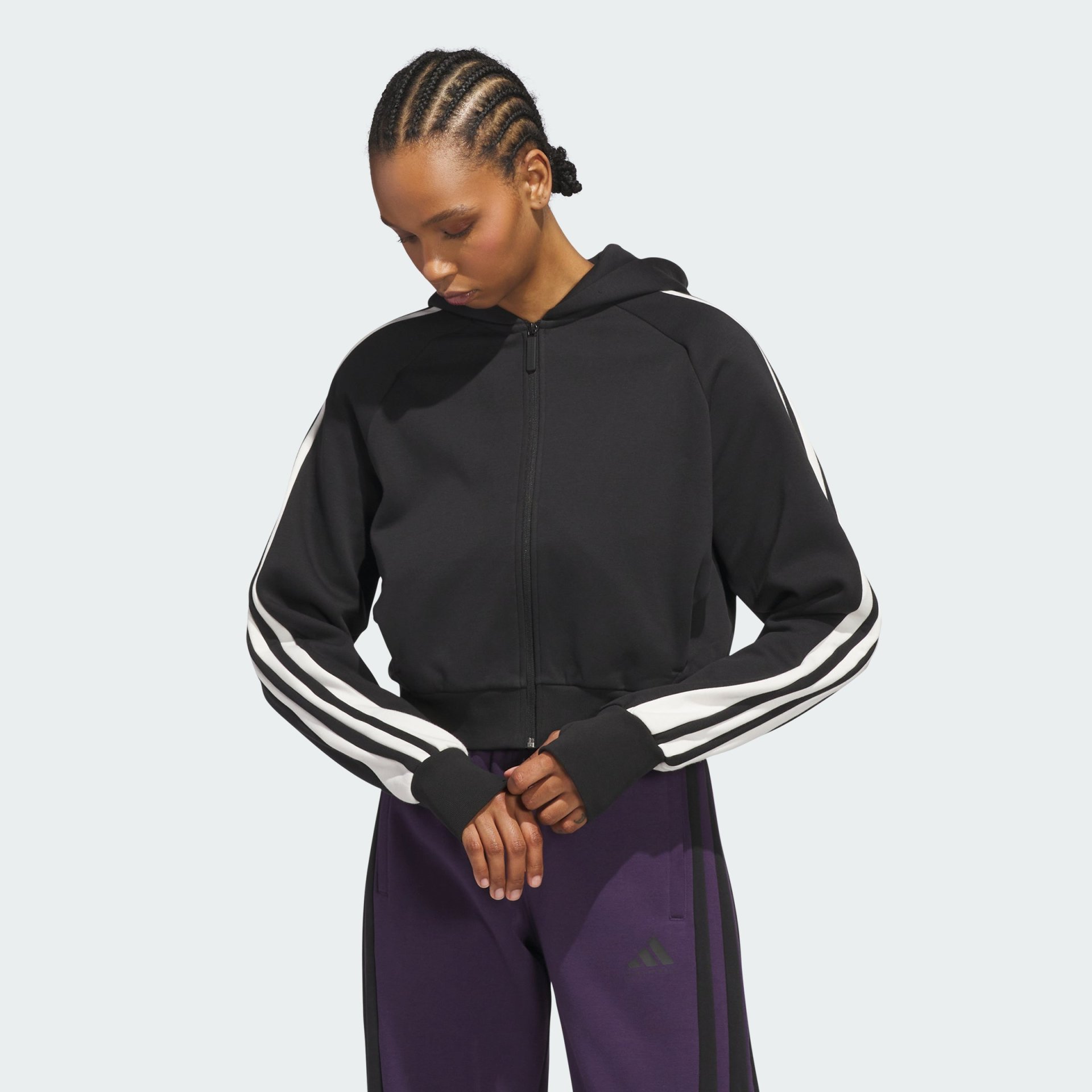 Adidas CROP HOODY Women