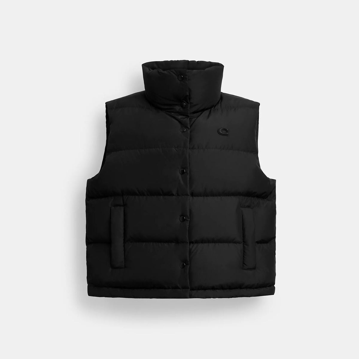 Puffer Vest In Recycled Polyester