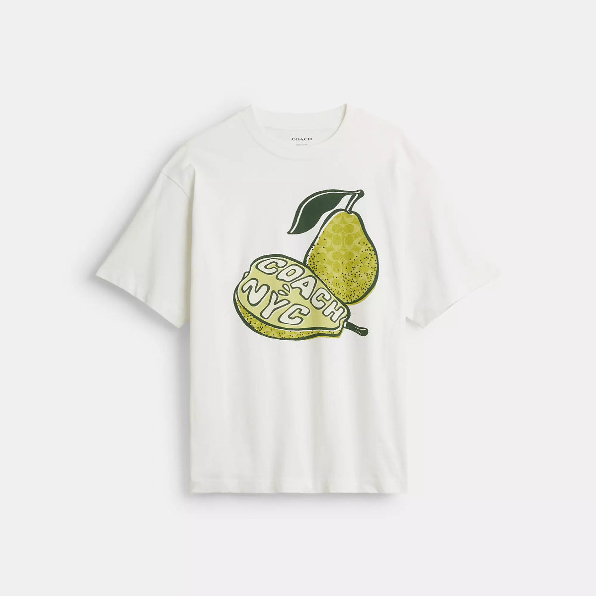 Pear Relaxed T Shirt In Organic Cotton