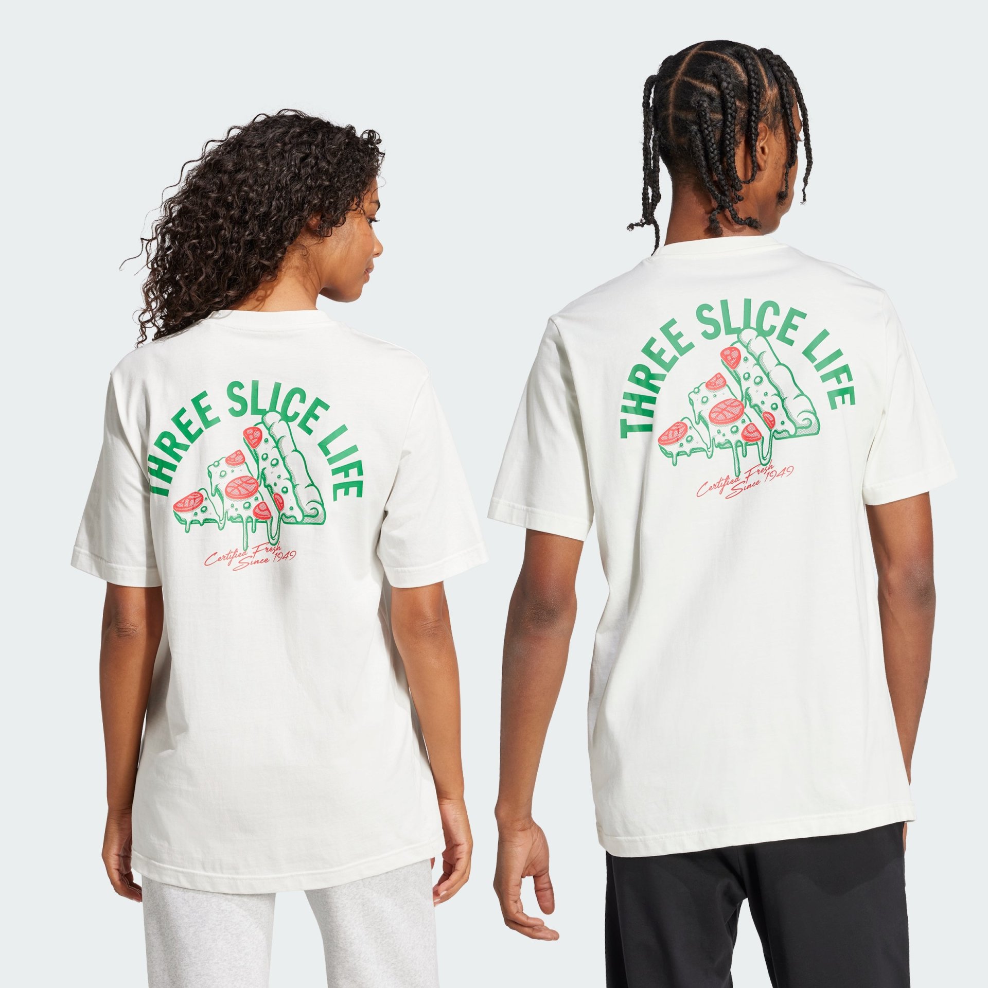 Adidas Lounge Pizza Graphic Tee Men