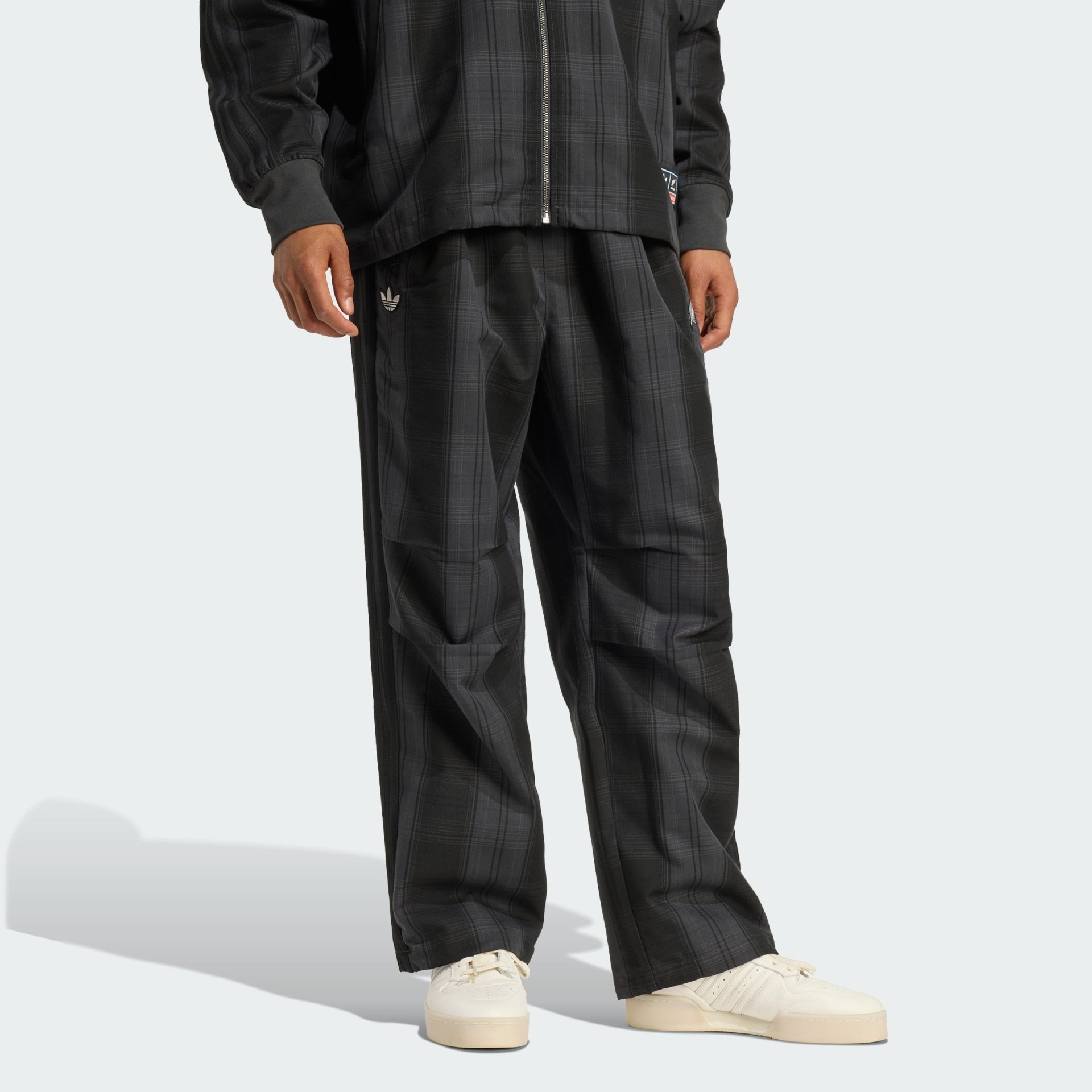 Adidas ORIGINALS & ALL BLACKS FIREBIRD PLAID TRACK PANT Men
