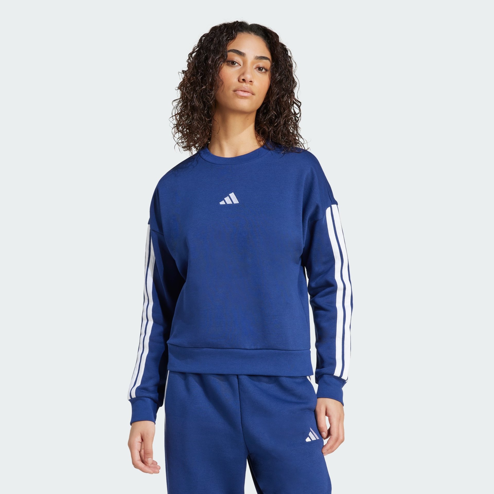 Adidas Essentials 3-Stripes Fleece Sweatshirt Women