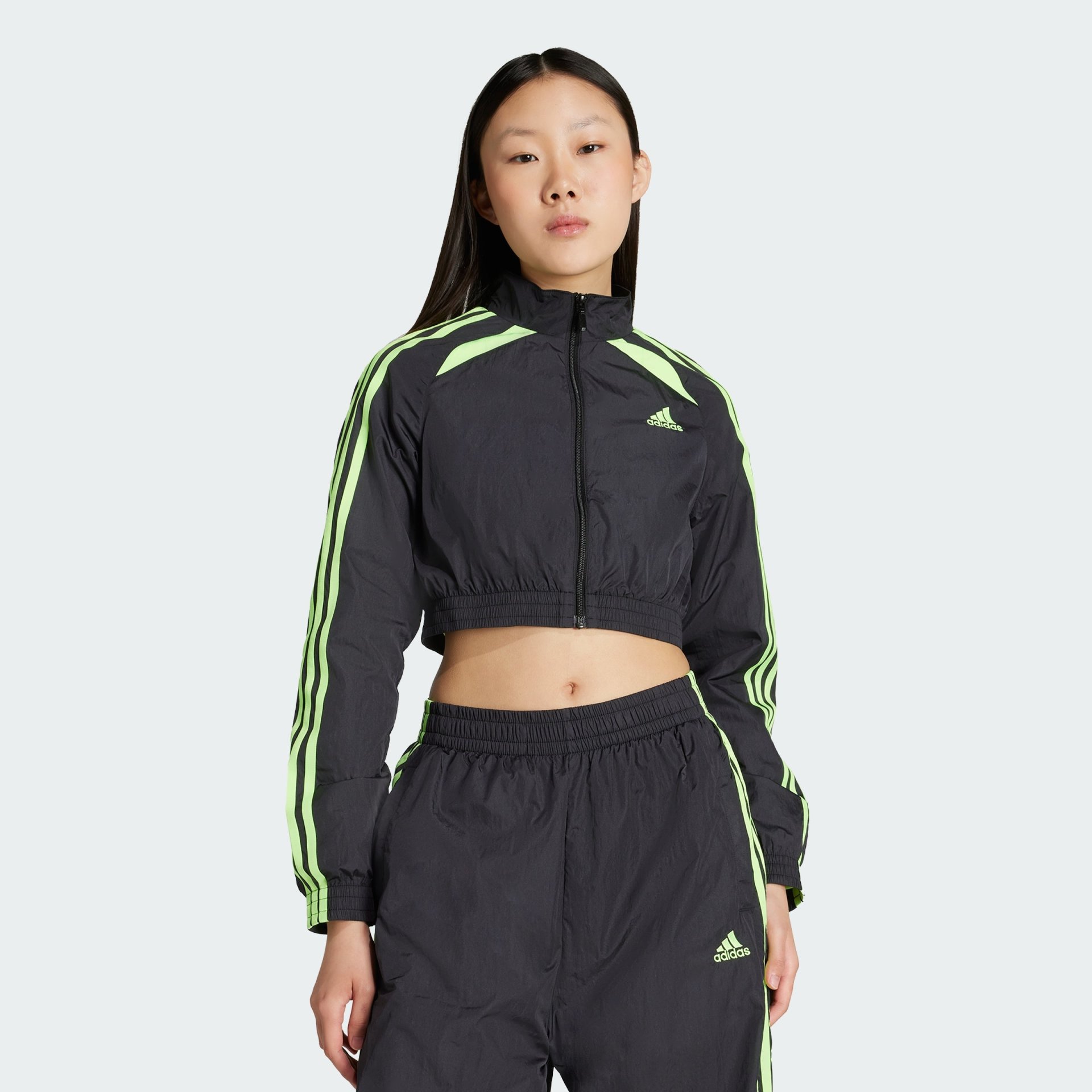 Adidas Teamgeist Adicolor Cropped Track Top Women
