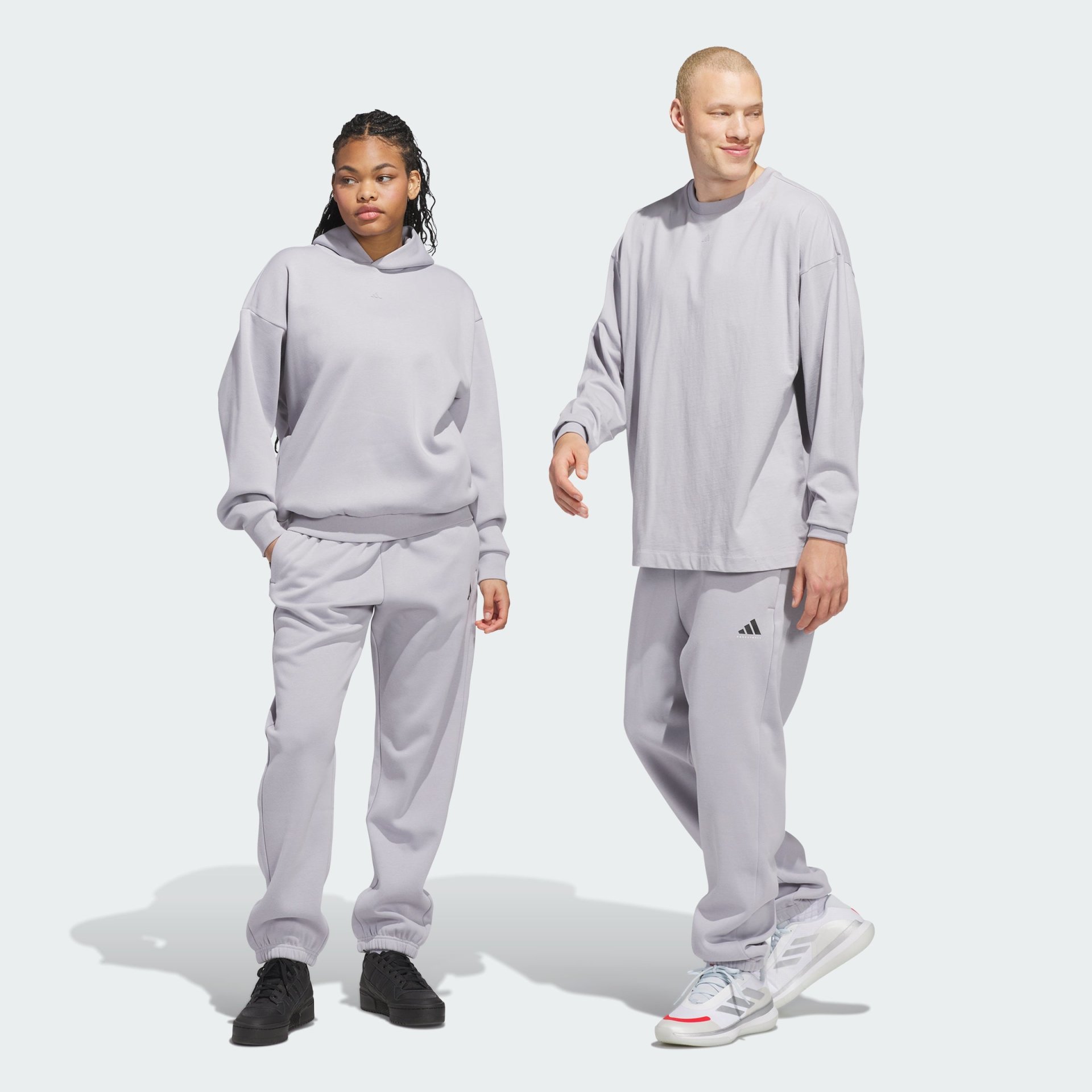 Adidas Basketball Fleece Joggers (Gender Neutral) Men