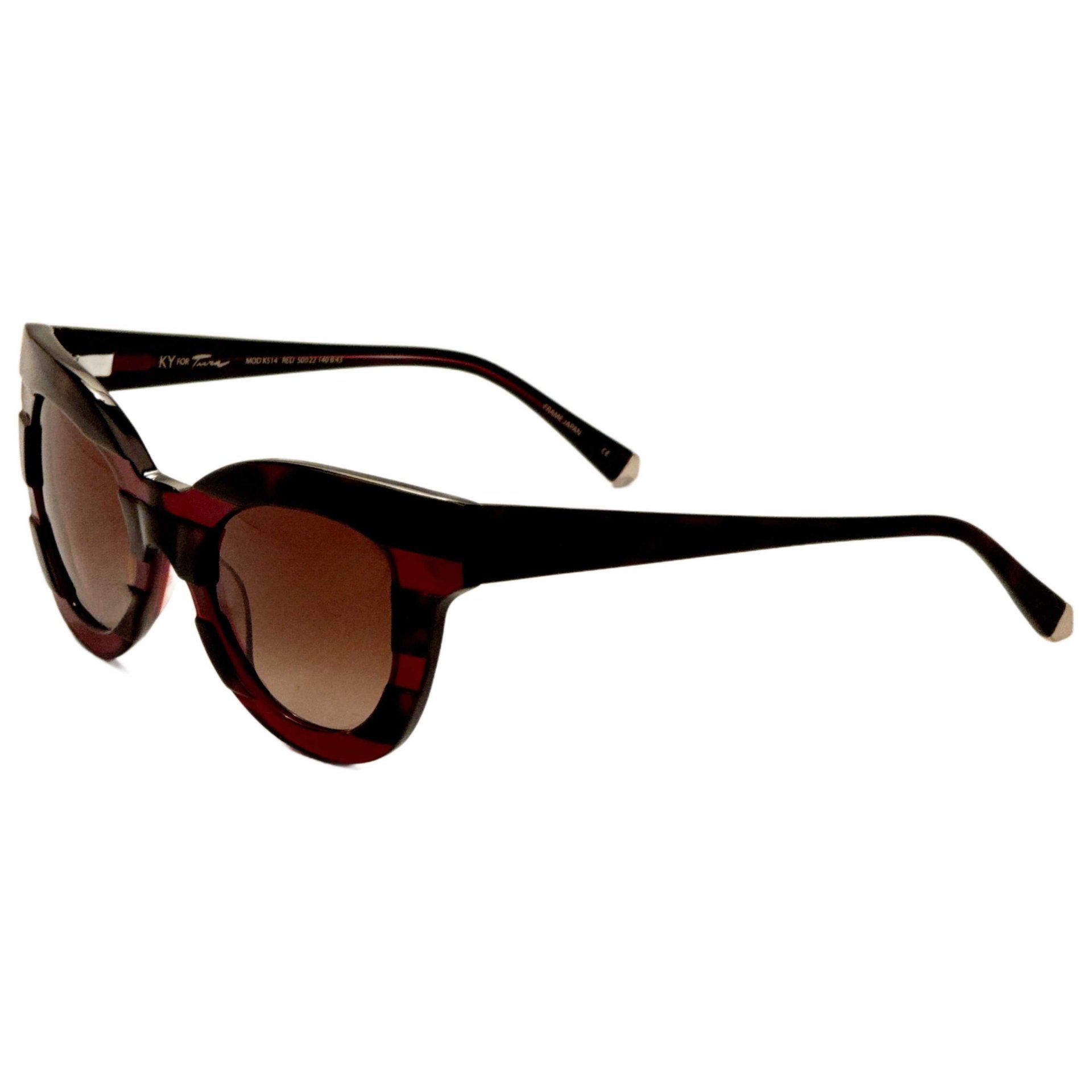 Kate Young Women's Sunglasses K514-RED-50