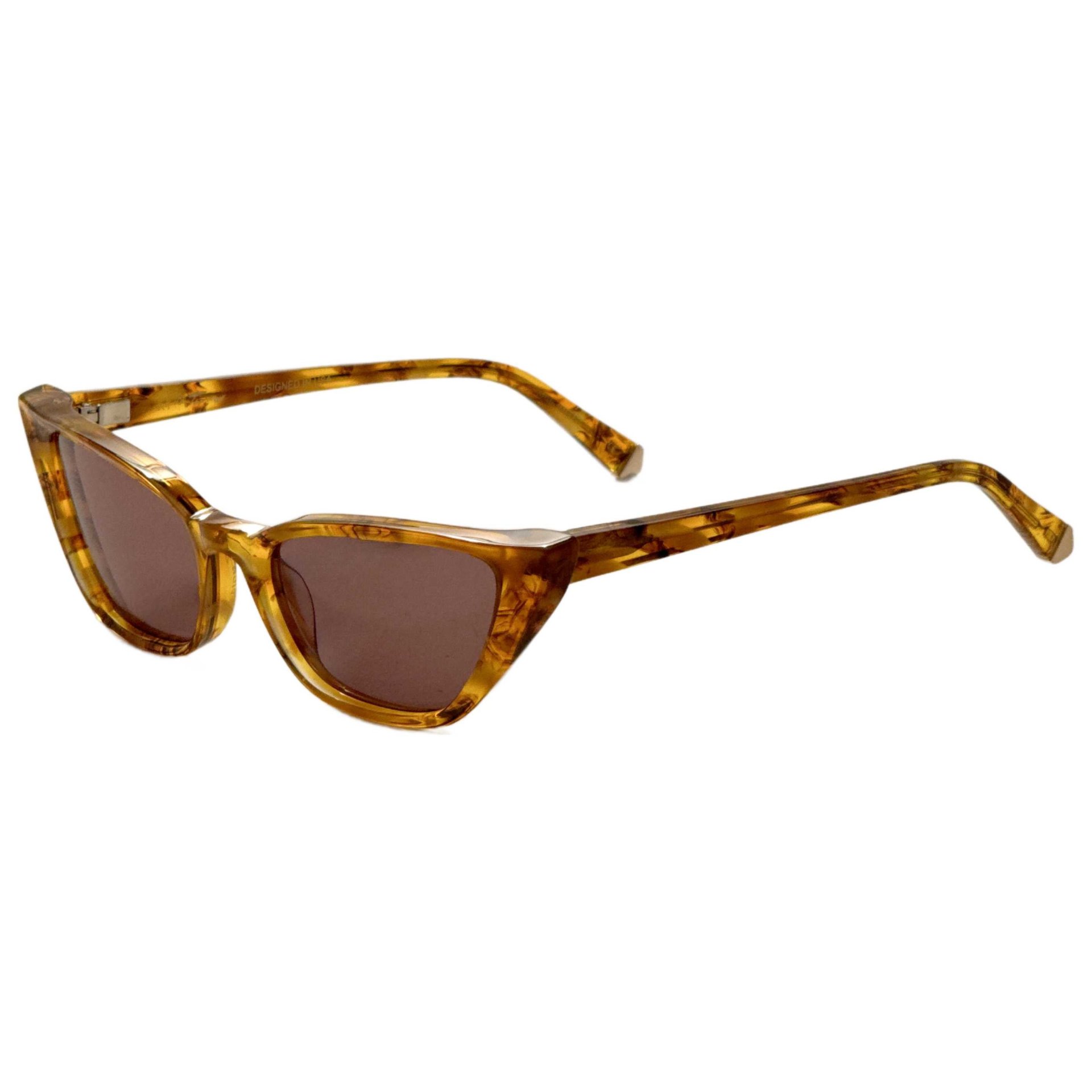Kate Young Women's Sunglasses K557-AMB-54