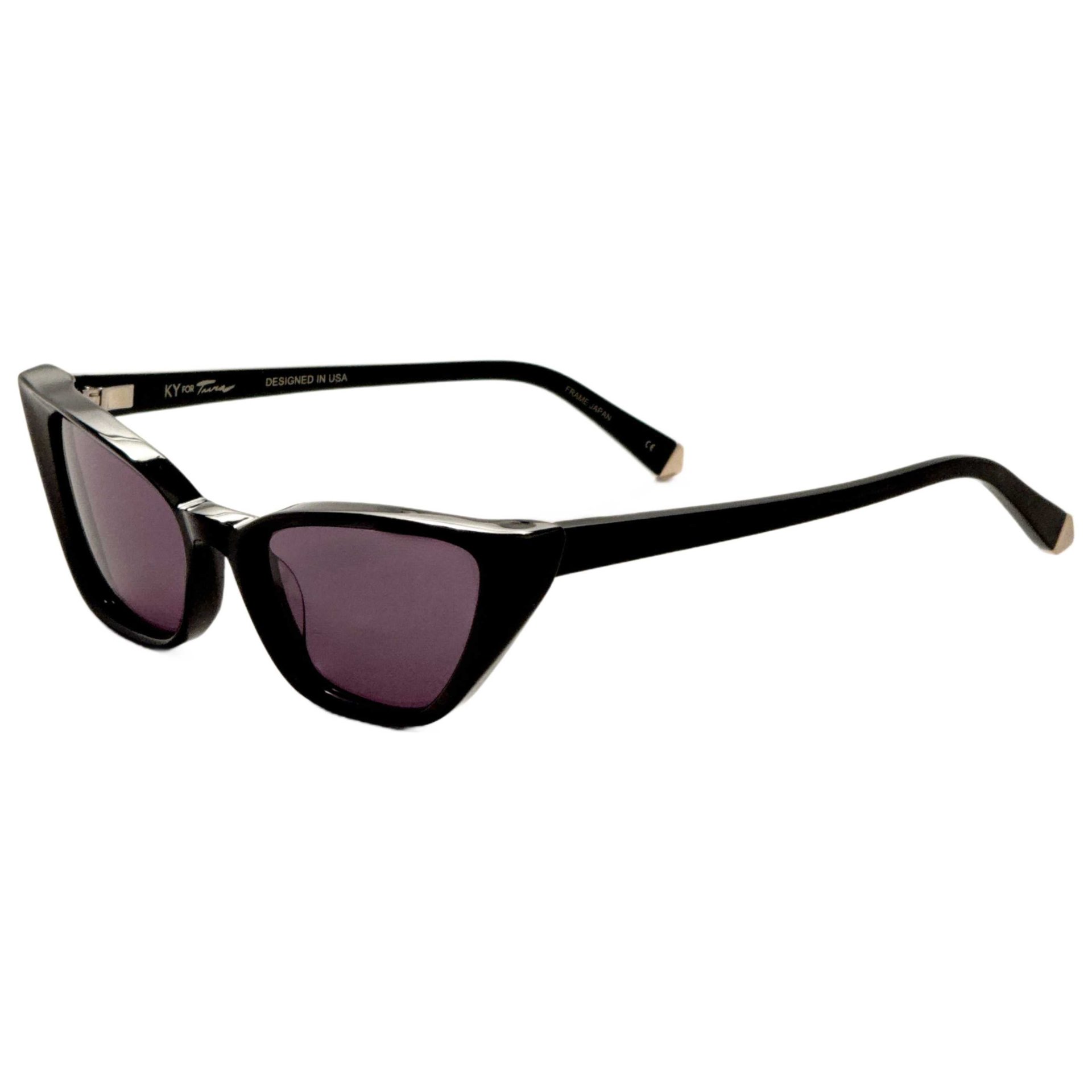 Kate Young Women's Sunglasses K557-BLK-54