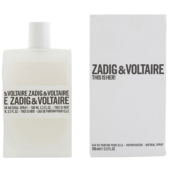 Zadig and Voltaire Ladies This is Her! EDP Spray 3.4 oz (100 ml)