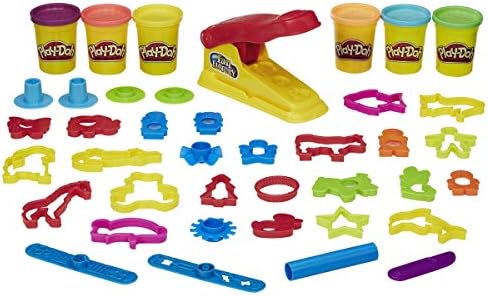 Play-Doh Fun Factory Deluxe Set, 31 Tools & 6 Cans, Back to School Gifts & Prizes, Kids Arts & Crafts, Preschool Toys, Ages 3+ (Amazon Exclusive)