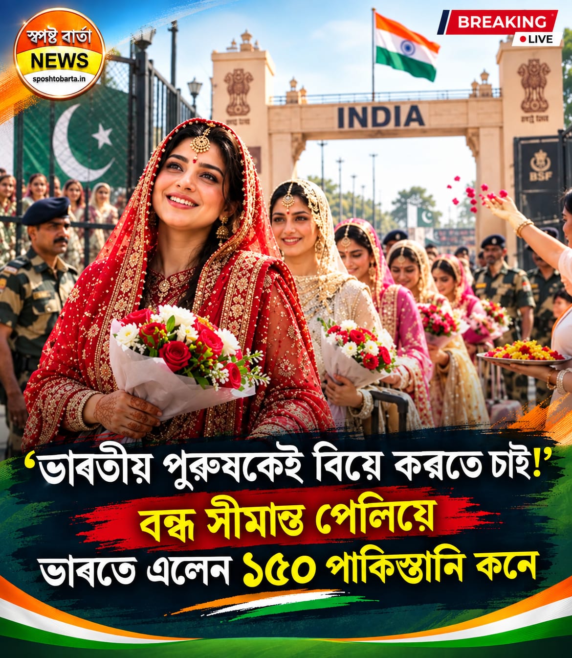 পাকিস্থানি মহিলারা বলছে “ভারতীয় পুরুষকেই বিয়ে করতে চাই”।