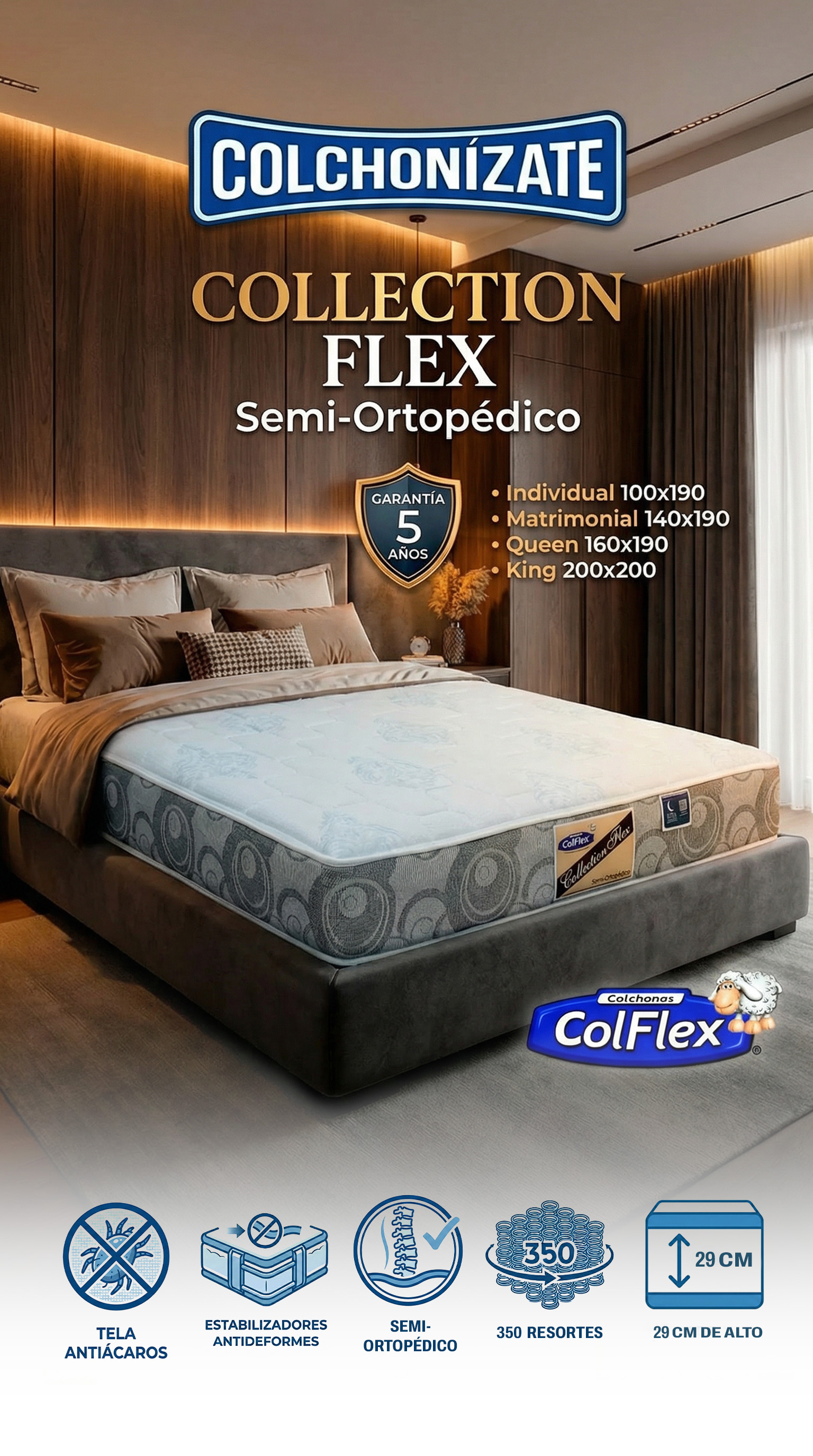 Colchón Colección Flex