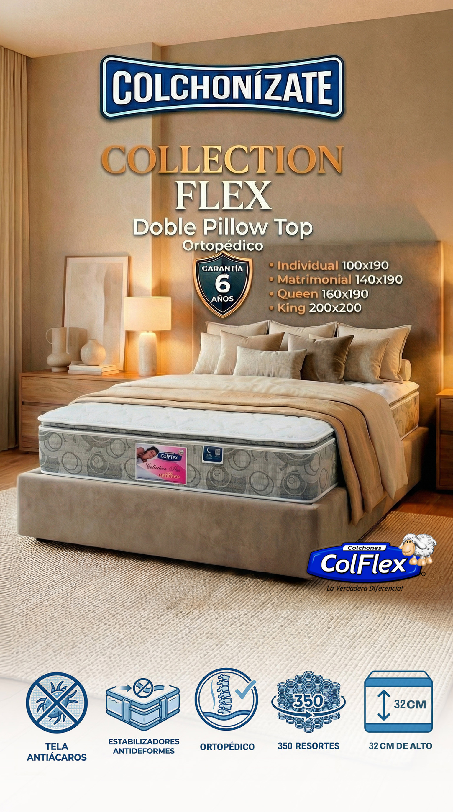 Colchón Colección 2 Pillow