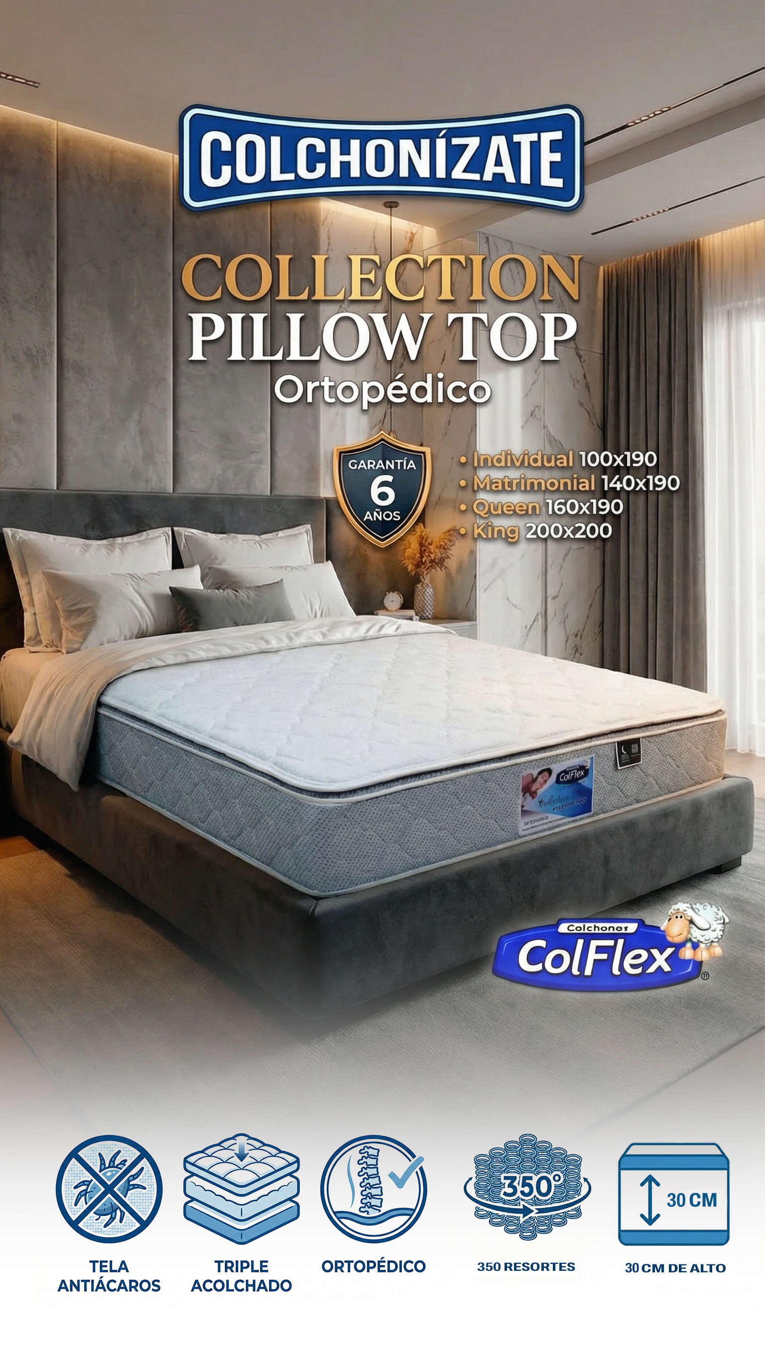 Colchón Colección 1 Pillow