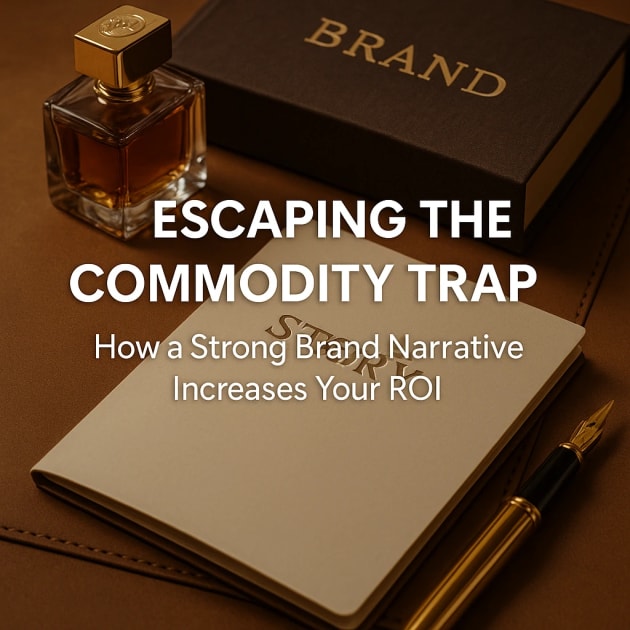 Related to escaping the commodity trap: how a strong brand narrative increases your roi