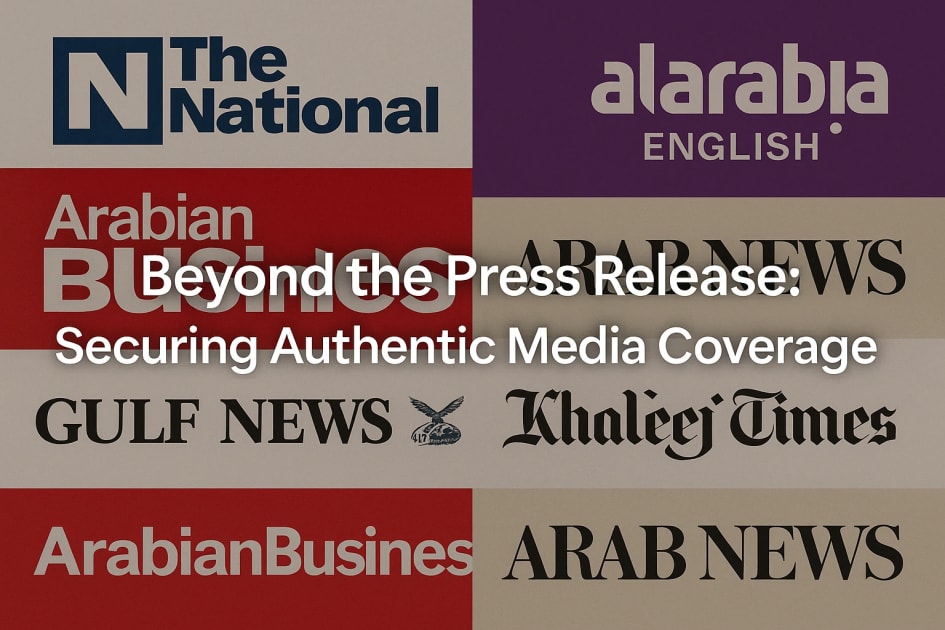 Related to beyond the press release: securing authentic media coverage in the middle east