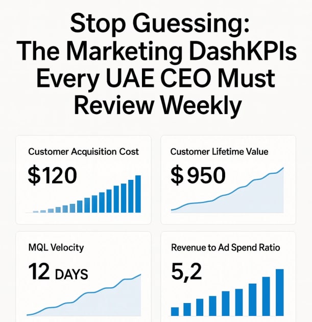 Related to stop guessing: the marketing dashboard kpis every uae ceo must review weekly