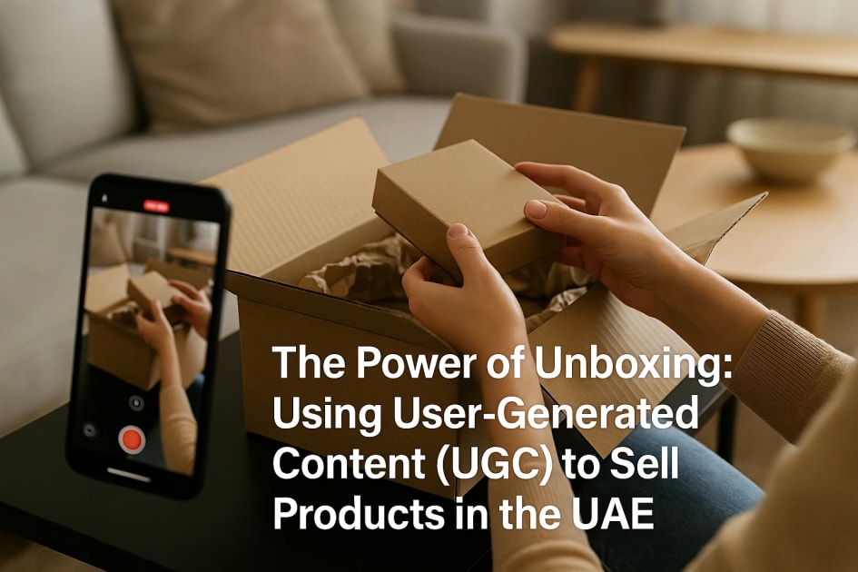 Related to the power of unboxing: using user-generated content (ugc) to sell products in the uae