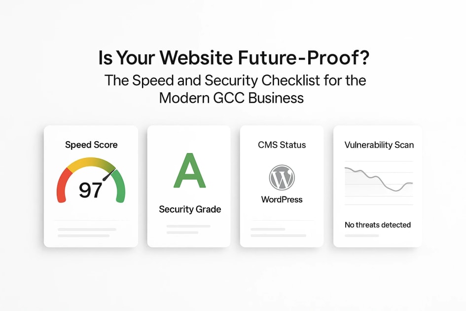 Related to is your website future-proof? the speed and security checklist for the modern gcc business