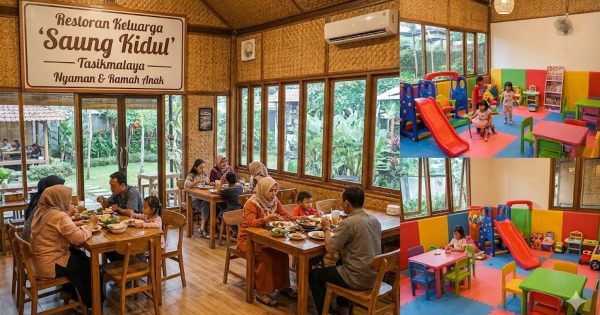 Restoran Keluarga di Tasikmalaya — Nyaman & Ramah Anak