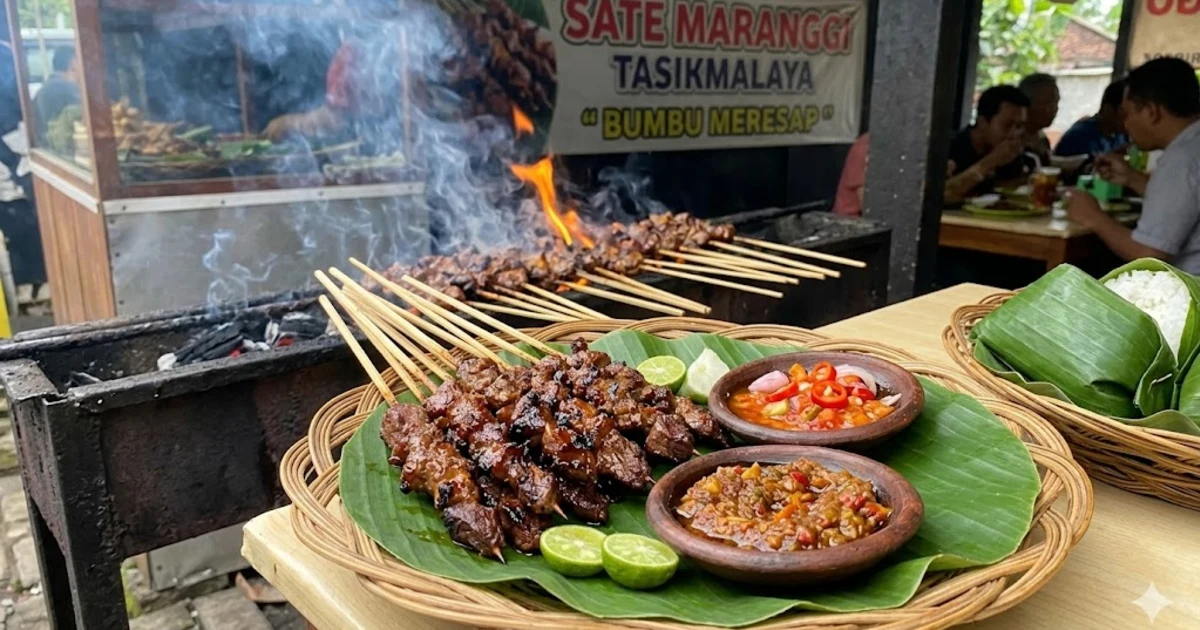 Sate Maranggi Tasikmalaya — Sate Khas Sunda Bumbu Meresap