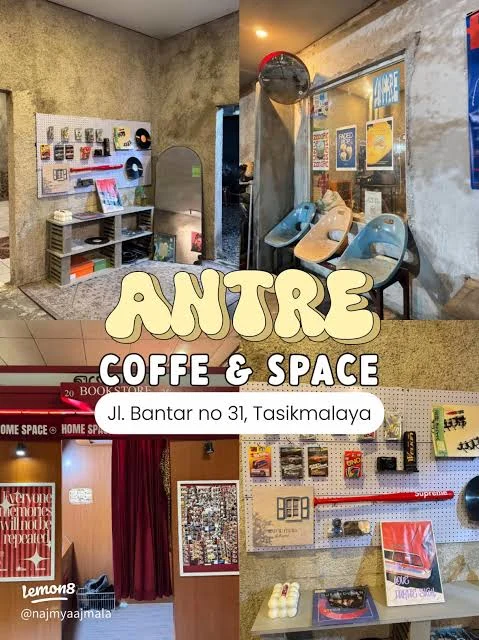 Antre Coffee and Space - Cafe & Kopi di Cihideung, Tasikmalaya