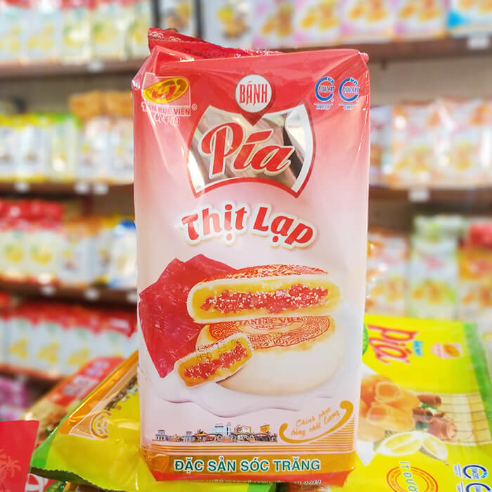 Bánh pía thịt lạp Tân Huê Viên 400g