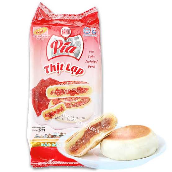 Bánh pía thịt lạp Tân Huê Viên 400g 2