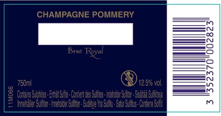 Vue 2 de Pommery Champagne Brut Royal