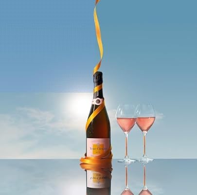 Vue 3 de Veuve Clicquot Rose Champagne