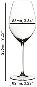 Vue 5 de Riedel Veritas Lot De