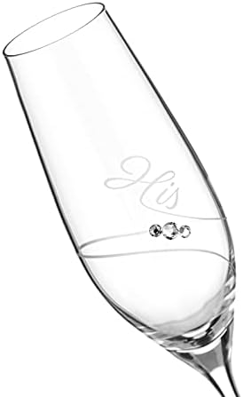 Vue 3 de Diamante Lot De Flutes