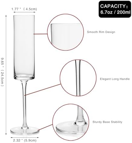 Vue 6 de Wotor Flutes Champagne