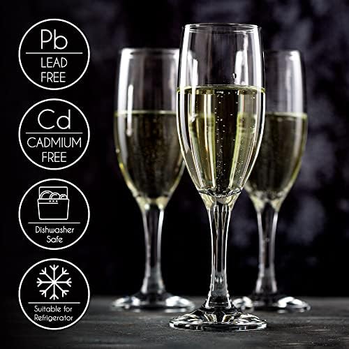 Vue 3 de Crystalia Premium Cristal Flute
