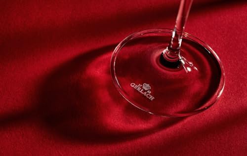 Vue 4 de Verres Champagne Gerlach