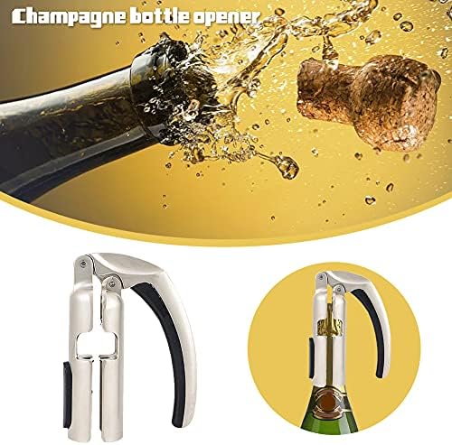 Vue 3 de Decapsuleur De Champagne Tirebouchon