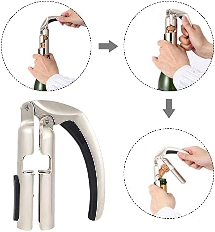 Vue 5 de Decapsuleur De Champagne Tirebouchon