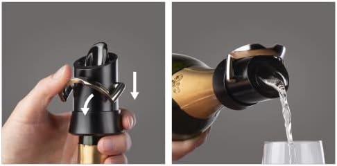 Vue 6 de Vacu Vin Bouchon Verseur