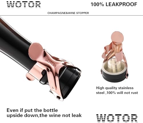Vue 2 de Wotor Bouchon Champagne Et