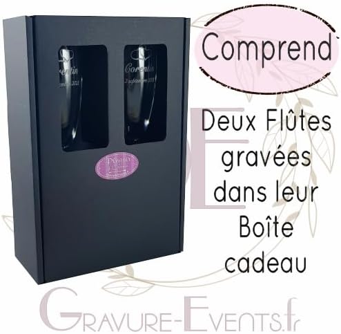 Vue 2 de Gravure Events Flutes