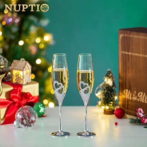 Vue 2 de Nuptio Flutes Champagne