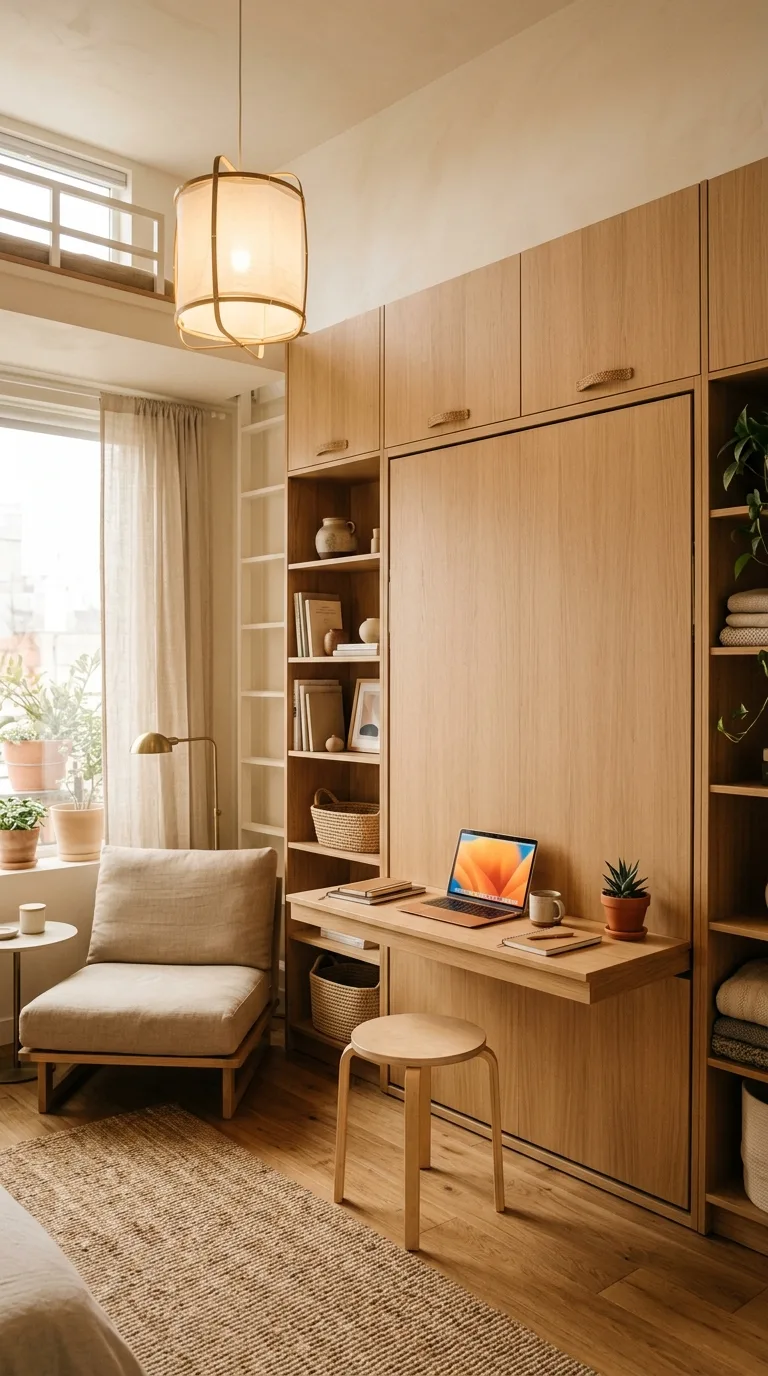 5. The Murphy Bed: Sleep and Work in One